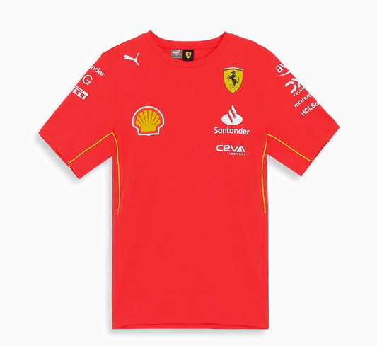 Playera Hombre Puma Escudería Ferrari