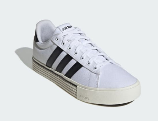 Tenis Adidas Daily 4.0 Blanco/Negro caballero