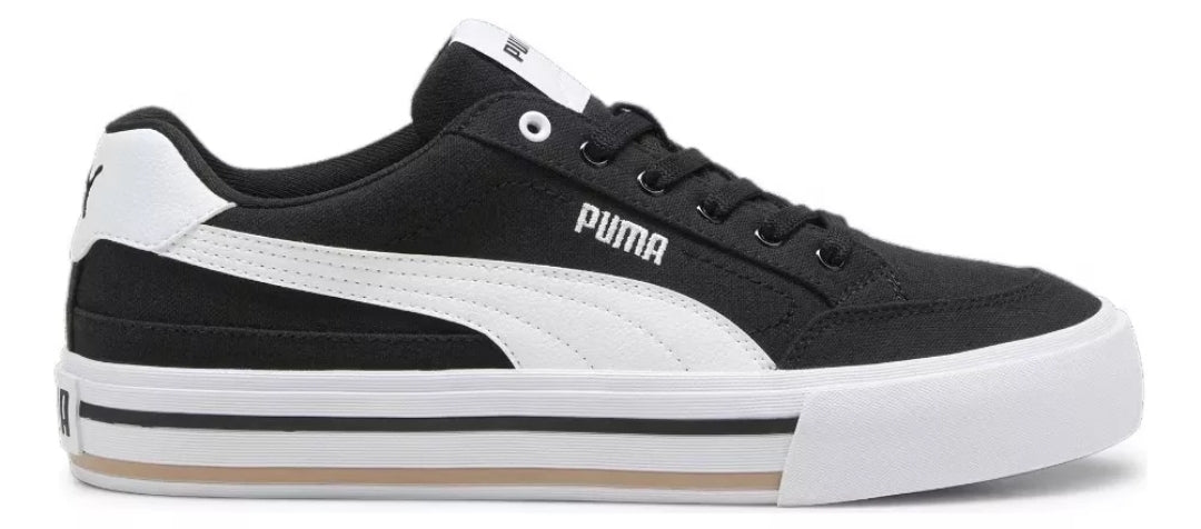 Tenus Puma Court Classic Vulc negro/ Blanco Caballero