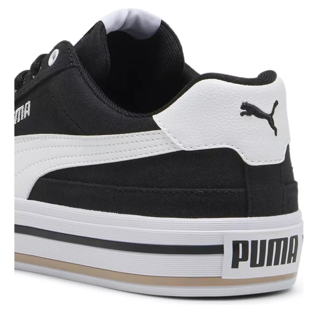 Tenus Puma Court Classic Vulc negro/ Blanco Caballero